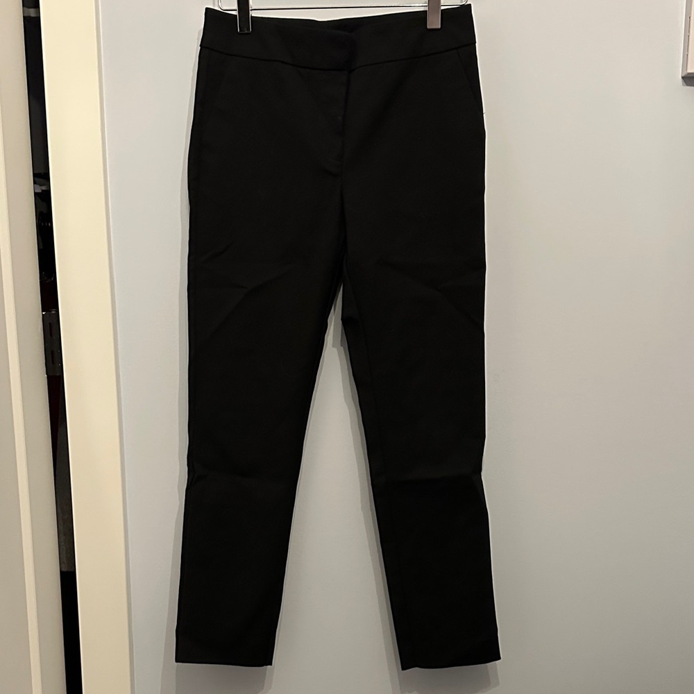 Mango Black Cropped Women's Pants